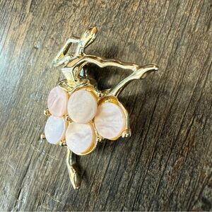 Vintage Ballerina Brooch